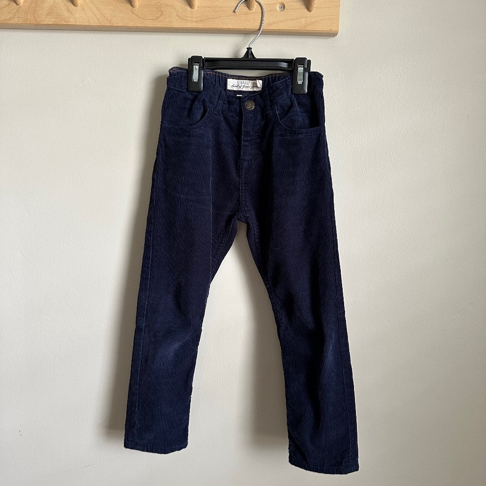 Boys H&M Corduroy Dark Blue Pants